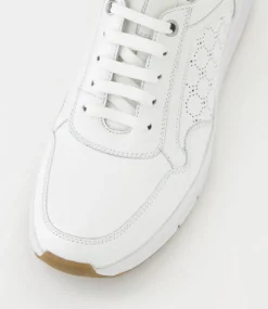 Women SUPERSOFT Comfort|Sneakers-Varrina White Leather Sneakers