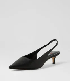 Women I LOVE BILLY Heels-Varsai Black Heels