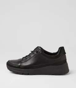Women SUPERSOFT Comfort|Sneakers-Vellie Black Dot Suede Sneakers