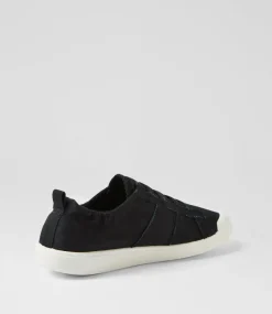Women BLOWFISH Sneakers-Vex Black Canvas Sneakers