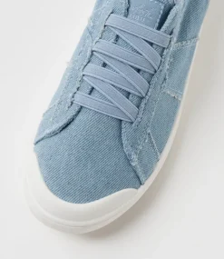Women BLOWFISH Sneakers-Vex Denim Wash Fabric Sneakers