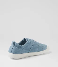 Women BLOWFISH Sneakers-Vex Denim Wash Fabric Sneakers