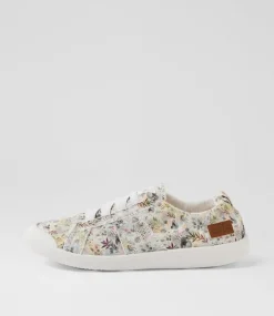 Women BLOWFISH Sneakers-Vex Floral Multi Canvas Sneakers