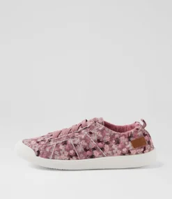 Women BLOWFISH Sneakers-Vex Mauve Multi Canvas Sneakers