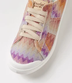 Women BLOWFISH Sneakers-Vex Natural Zigzag Canvas Sneakers