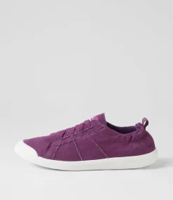 Women BLOWFISH Sneakers-Vex Pickled Beet Smoked Canvas Sneakers