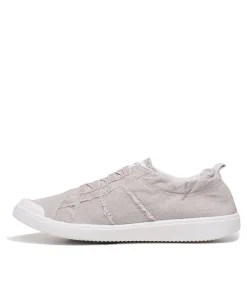 Women BLOWFISH Sneakers-VEX SANDY GREY CANVAS