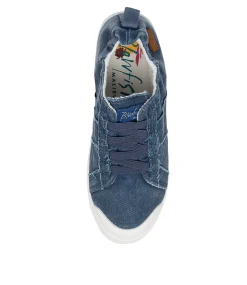 Women BLOWFISH Sneakers-VEX SMOKED BLUE CANVAS