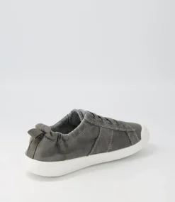Women BLOWFISH Sneakers-Vex Steel Grey Canvas Sneakers