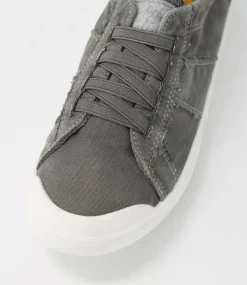 Women BLOWFISH Sneakers-Vex Steel Grey Canvas Sneakers