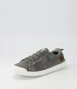 Women BLOWFISH Sneakers-Vex Steel Grey Canvas Sneakers