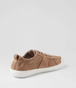 Women BLOWFISH Sneakers-Vex Warm Taupe Canvas Sneakers