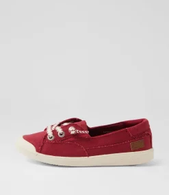 Women BLOWFISH Sneakers-Vida Pompeian Red Eva Sneakers