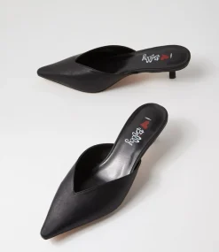 Women I LOVE BILLY Heels-Vissik Black Heels
