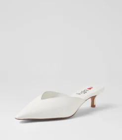 Women I LOVE BILLY Heels-Vissik White Heels