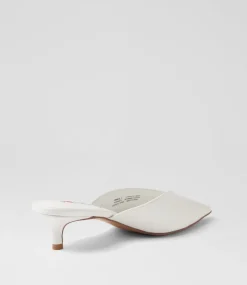 Women I LOVE BILLY Heels-Vissik White Heels