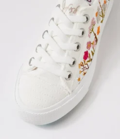 Women BLOWFISH Sneakers-VIVID BW WHITE CANVAS