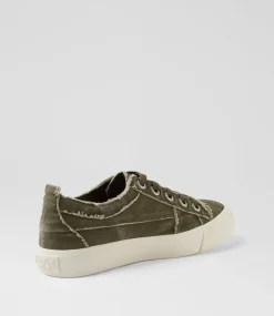 Women BLOWFISH Sneakers-Vivid Olive Canvas Sneakers