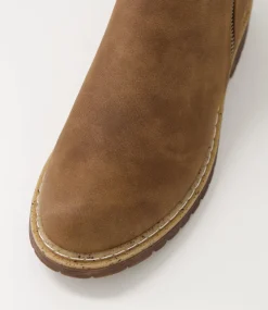 Women I LOVE BILLY Boots-VOLINTO IL WHISKEY NUBUCK PU