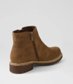 Women I LOVE BILLY Boots-VOLINTO IL WHISKEY NUBUCK PU