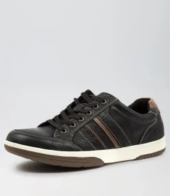 COLORADO Sneakers|Casuals-VOOM BLACK LEATHER