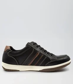 COLORADO Sneakers|Casuals-VOOM BLACK LEATHER