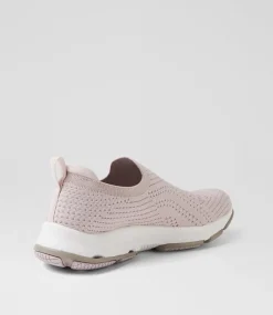 Women SUPERSOFT Comfort|Sneakers-Walking Light Mauve Knit Sneakers