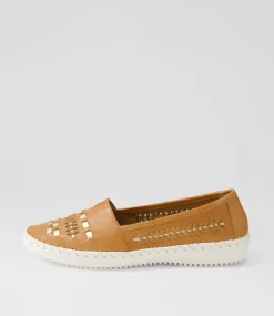 Women SUPERSOFT Comfort|Loafers-WANDIES SU DK TAN GOLD LEATHER