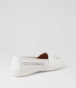 Women SUPERSOFT Comfort|Loafers-WANDIES SU WHITE SILVER LEATHER
