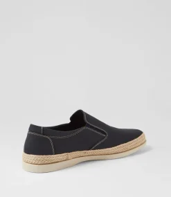 COLORADO Casuals-Wapri Navy Nubuck Flat Shoes