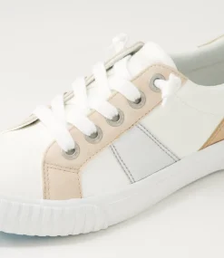 Women BLOWFISH Sneakers-WAVE BW WHITE METALLIC MULTI SMOOTH