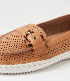 Women SUPERSOFT Comfort|Flats-Wealthy Dark Tan Leather Flat Shoes