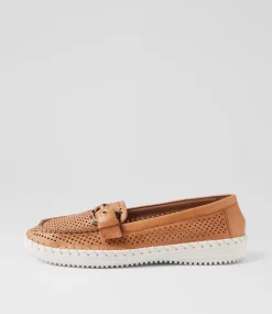 Women SUPERSOFT Comfort|Flats-Wealthy Dark Tan Leather Flat Shoes