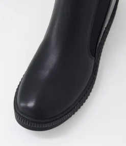 Women I LOVE BILLY Boots-Whinker Black Multi Ankle Boots