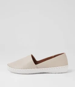 Women SUPERSOFT Comfort|Flats-Whitnei Almond Leather Flat Shoes