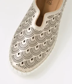 Women SUPERSOFT Comfort|Flats-Willow Prosecco Leather Flat Shoes