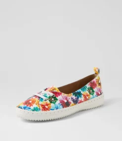 Women SUPERSOFT Comfort|Flats-Womans Flora Snake Leather Ballet Flats