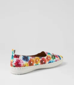 Women SUPERSOFT Comfort|Flats-Womans Flora Snake Leather Ballet Flats