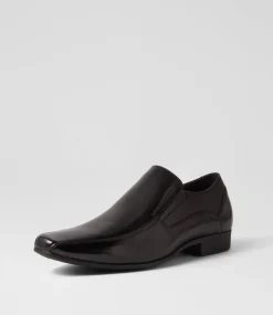 COLORADO Dress Shoes-Wright Black Leather Flats