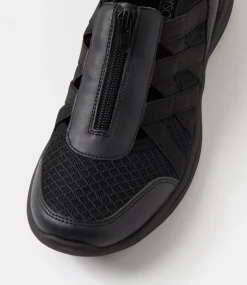 Women SUPERSOFT Comfort|Sneakers-Yanci Black Mix Sneakers