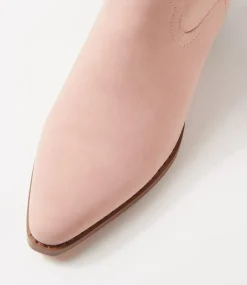 Women I LOVE BILLY Boots-Yeehaw Blush Nubuck Pu Calf Boots