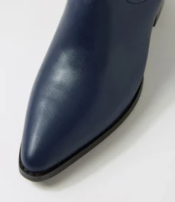 Women I LOVE BILLY Boots-Yeehaw Navy Calf Boots