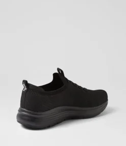 Women I LOVE BILLY Sneakers-Yizzy Black Knit Sneakers