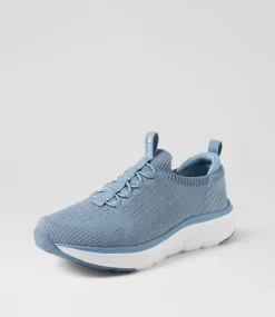 Women I LOVE BILLY Sneakers-Yizzy Blue Knit Sneakers