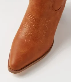 Women I LOVE BILLY Boots-Yodel Tan Knee High Boots