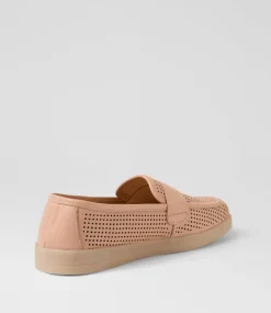 Women DIANA FERRARI Flats|Loafers-Yoewe Dark Nude Leather Loafers