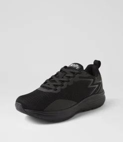 Women I LOVE BILLY Sneakers-Yuhoo Black Mesh Sneakers