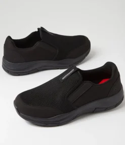 COLORADO Sneakers|Casuals-Zake Black Mesh Sneakers