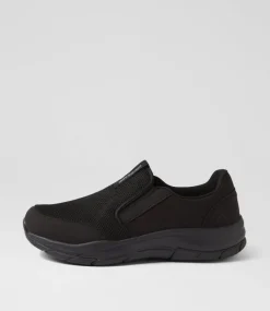 COLORADO Sneakers|Casuals-Zake Black Mesh Sneakers