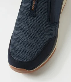 COLORADO Sneakers|Casuals-Zake Navy Mesh Sneakers